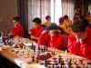 Bas, Maurice, Koen en Sven in actie